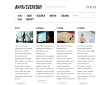 Tablet Screenshot of annaeveryday.com